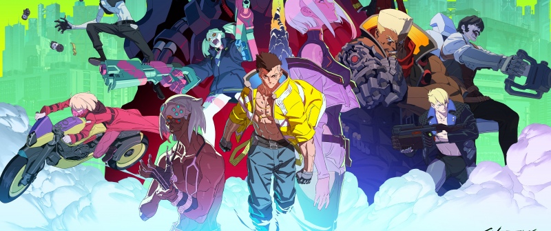 Cyberpunk: Edgerunners, Poster, Netflix series, David Martinez, Animated series