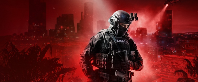 Ready or Not, Game poster, Video Game, SWAT, Red background, 2025 Games