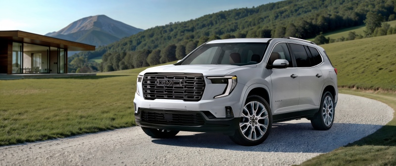 GMC Acadia Denali Ultimate, 2026, Luxury SUV, 5K