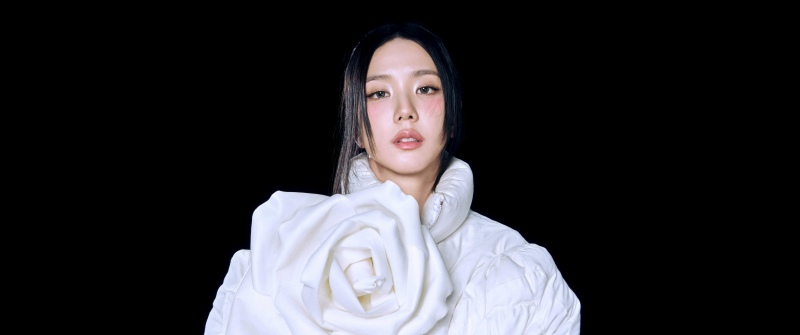 Jisoo, White Dress, Blackpink, 8K, 5K, Black background