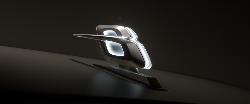 Bentley EXP 15, Logo, Dark background, 5K, 8K