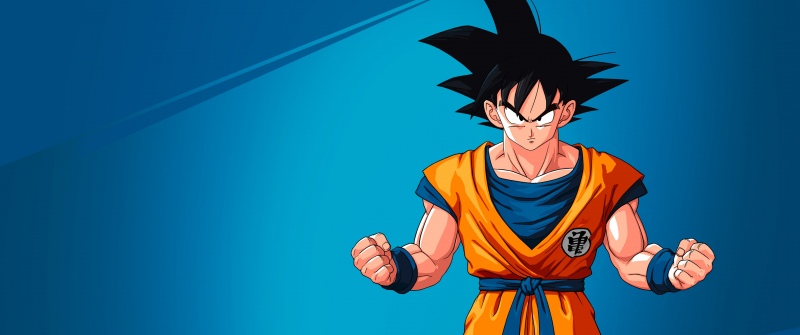 Dragon Ball Z: Kakarot, Anime game, Goku, Blue background