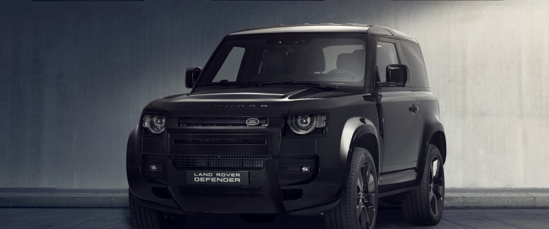 Land Rover Defender 90 Edition 53, 2025, Black cars, 5K, 8K