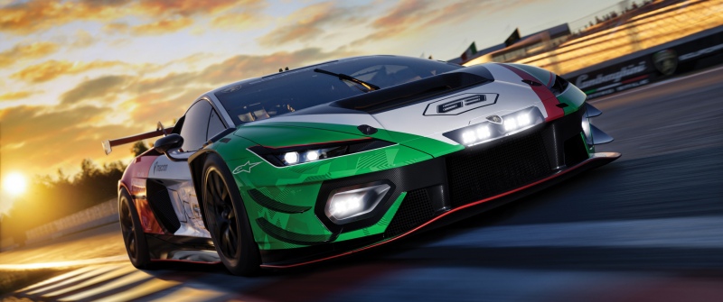Lamborghini Temerario GT3, Phone background
