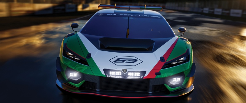 Lamborghini Temerario GT3 Race track