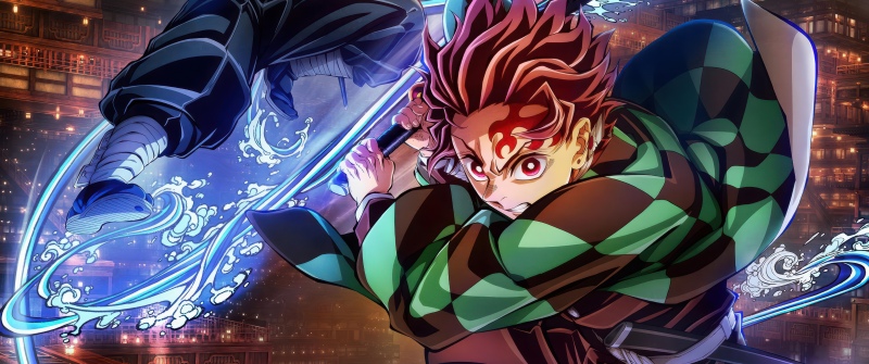 Demon Slayer: Kimetsu No Yaiba Infinity Castle, 5K, Tanjiro Kamado, Water Breathing, Anime movie