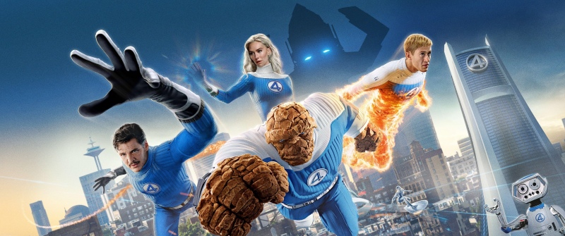 The Fantastic Four: First Steps, Superheroes, Movie poster, 2025 Movies, Marvel Studios
