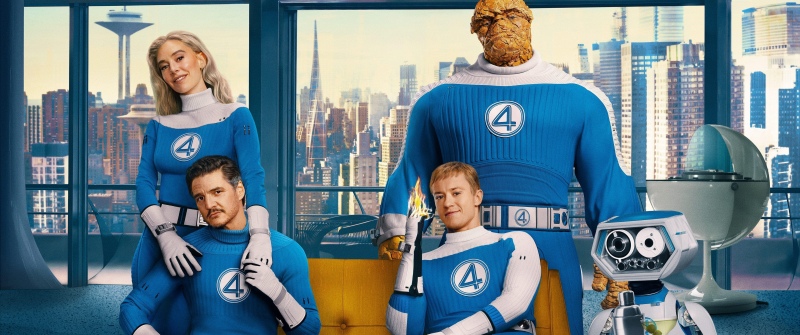 The Fantastic Four: First Steps, Character poster, 2025 Movies