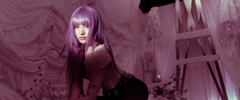 Liz Accendio, IVE (K-pop), Purple hair, Liz (IVE)