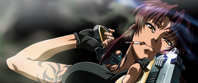 Revy, Smoking, Black Lagoon
