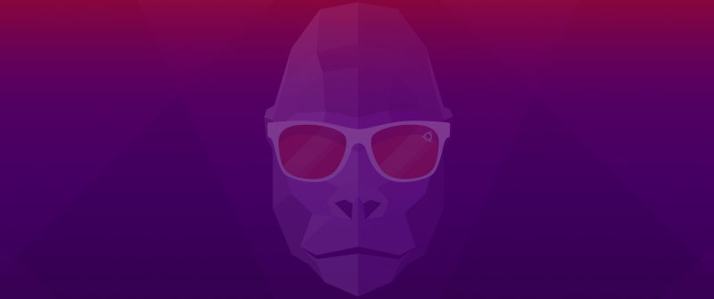 Ubuntu 20.10 (Groovy Gorilla), Stock, Gradient background, Purple gradient, ubuntu