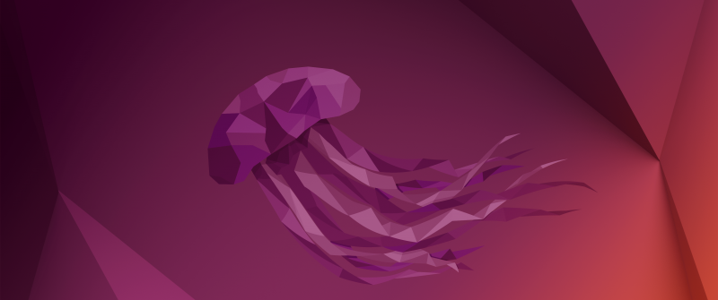 Ubuntu 22.04.5 LTS (Jammy Jellyfish), Stock, Abstract background, Purple abstract, ubuntu