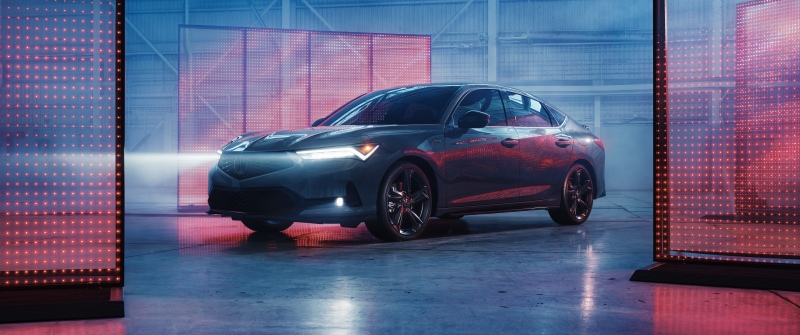 Acura Integra A-Spec, 2026, 5K, 8K, Sports sedan, Modern design, Reflections