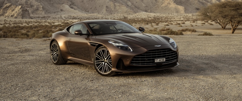 Aston Martin DB12, Desert, 8K, Sports cars, 5K