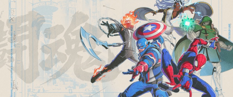 Marvel Tokon: Fighting Souls, Key Art, 2026 Games, PlayStation 5, PC Games