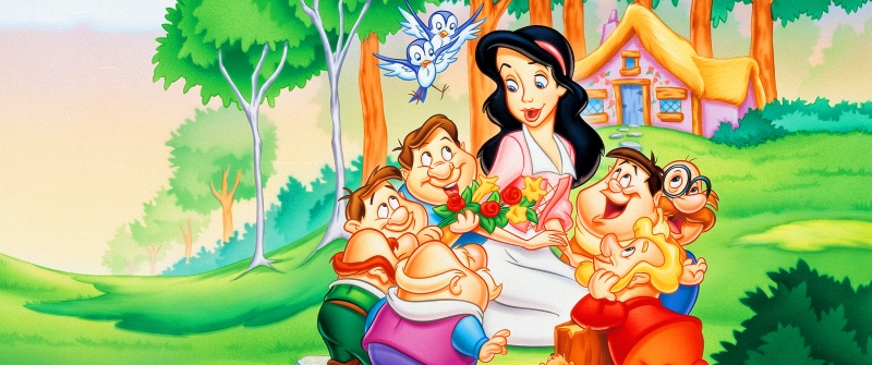Snow White and the Seven Dwarfs, Cartoon, Disney movies
