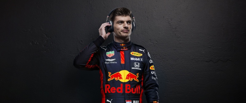 Max Verstappen, Dark background, Formula One, Racing driver, 5K, 8K, Red Bull Racing