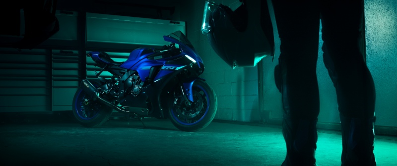 Yamaha YZF-R1, 8K, Sports bikes, Biker, 5K