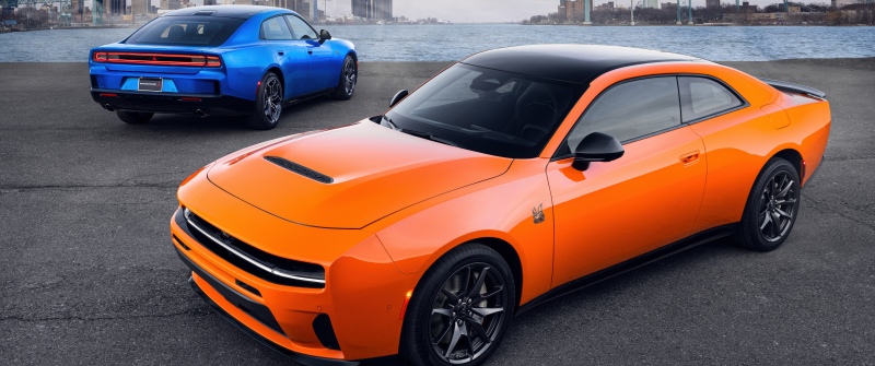 Dodge Charger Daytona Scat Pack, Electric cars, Muscle cars, 2026, 5K