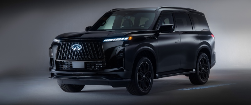 Infiniti QX80 Sport AWD, 2026, Infiniti QX80, Black cars, 5K, 8K, Luxury SUV