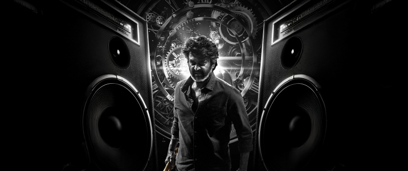 Coolie, Rajinikanth, Indian movies, Black and White, 5K, 8K