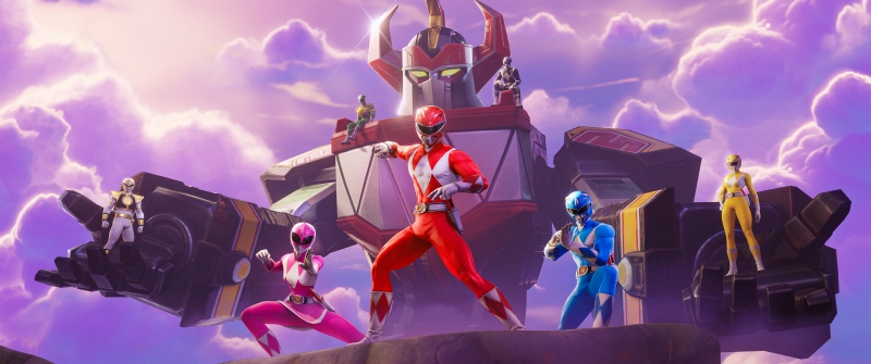 Power Rangers, Fortnite, 2025 Games, Megazord