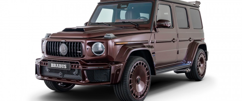 Brabus 800 Deep Red, 2025, 5K, 8K, Mercedes-AMG G 63, G Wagon