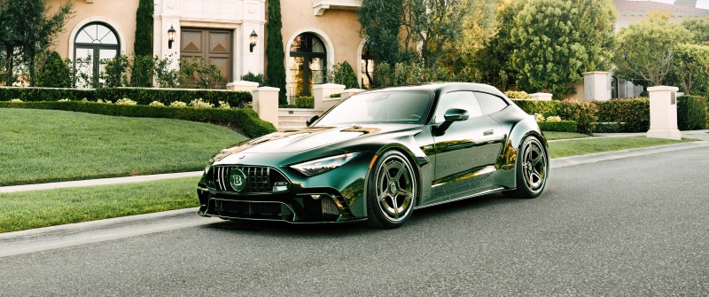 Brabus Rocket GTS Mean Green, 2025, Mercedes-AMG GT, 5K