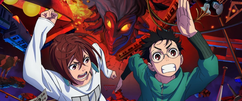 Okarun (Dandadan), Momo (Dandadan), Anime series, Ken Takakura, Dandadan