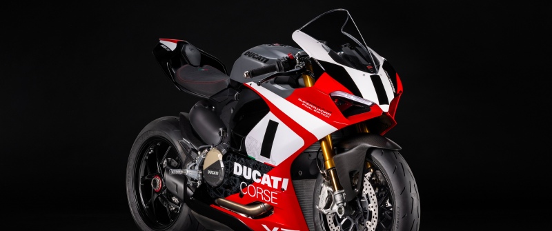 Ducati Panigale V2 Superquadro, Final Edition, Dark background, Ducati Panigale V2, 5K