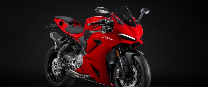 Ducati Panigale V2, 2025, 5K, 8K, Dark background, Sports bikes