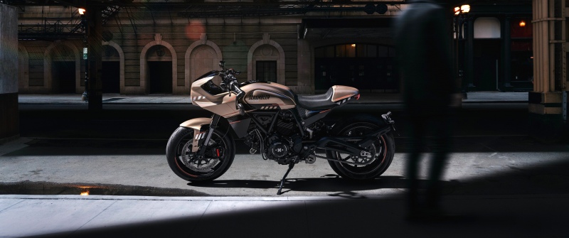 Ducati Scrambler, Concept, 5K, Cafe racer