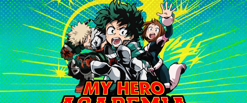 My Hero Academia, Season 1, 5K, Izuku Midoriya