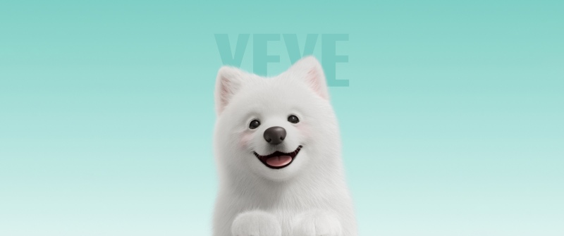 Samoyed, Cute dog, Puppy, 5K, Honor Magic V Flip 2, Stock