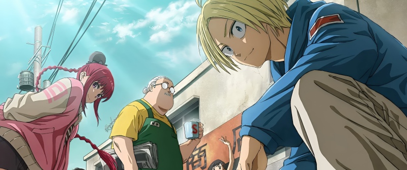 Sakamoto Days, Anime series, Taro Sakamoto, Shin Asakura, 5K