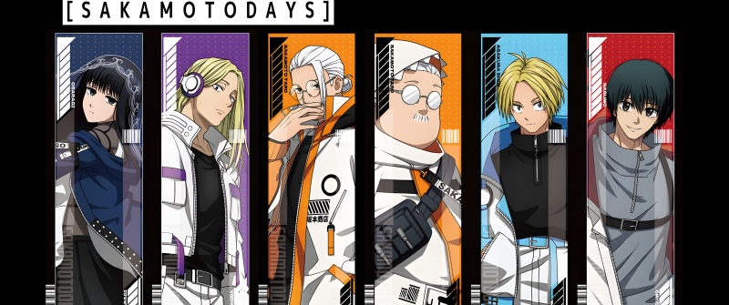 Sakamoto Days, Characters, Taro Sakamoto, Shin Asakura, Yoichi Nagumo, 5K