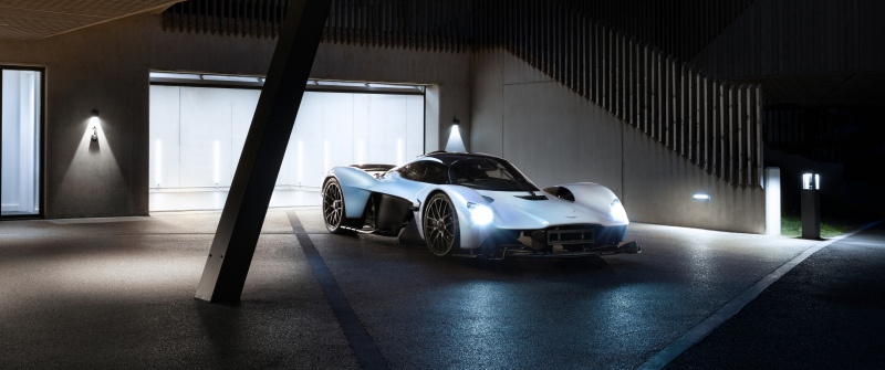 Aston Martin Valkyrie, Hybrid sports car, 8K, 5K, Futuristic