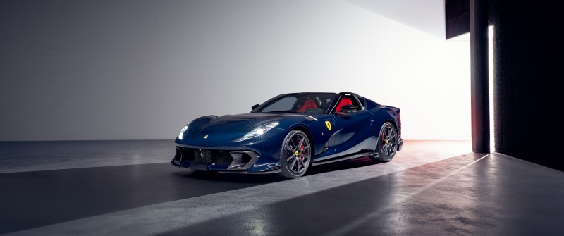 Ferrari 812 Competizione A, Convertible, Modern design, Supercars
