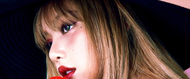 Lisa, Lipstick, Portrait, Marie Claire Korea