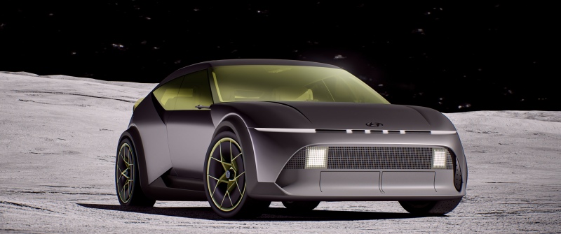 Hyundai Concept Three, 2025, Lunar surface
