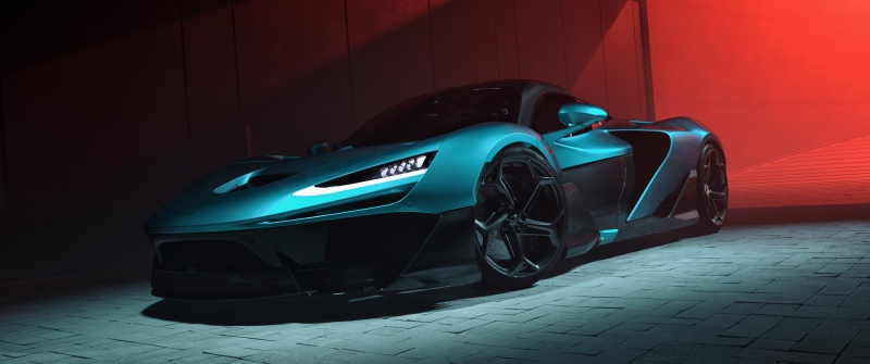 McLaren W1, CGI, Sports cars, Futuristic, Modern design
