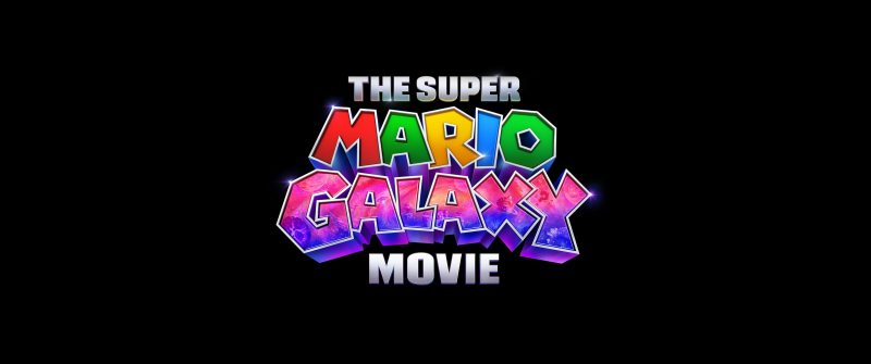 The Super Mario Galaxy Movie, 2026, Black background, Animation movies, 2026 Movies