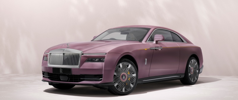 Rolls-Royce Spectre, Primavera Blossom, 8K, 5K
