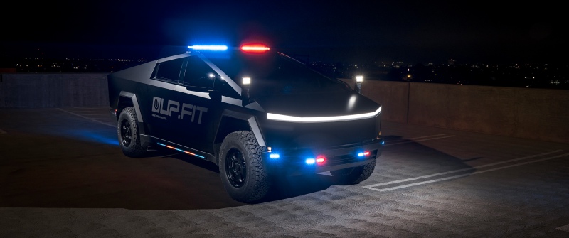 Tesla Cybertruck, Patrol, Police Cars