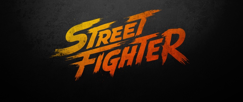 Street Fighter, Logo, 2026 Movies, Dark background, 5K, 8K