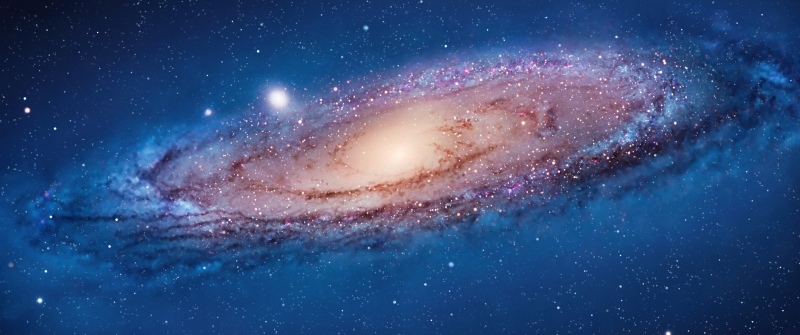 OS X Lion, Andromeda galaxy, 5K, Mac OS X, Stock, 5K, Outer space