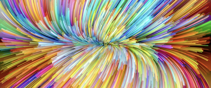 macOS Mojave, Chroma, Abstract background, Colorful abstract, 5K, Stock