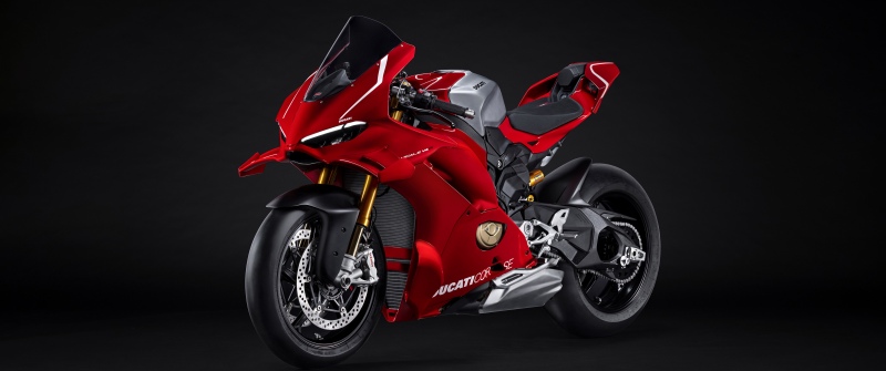 Ducati Panigale V4 R, Dark background, Red bikes, 5K, Sports bikes, 2026