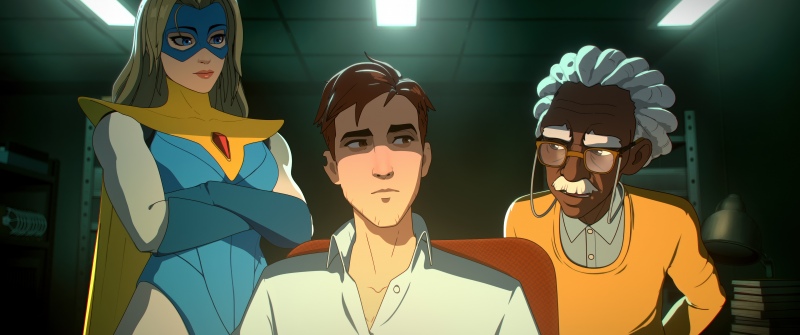 Dispatch, Superheroes, 2025 Games, Blonde Blazer, Robert Robertson (Mecha Man)
