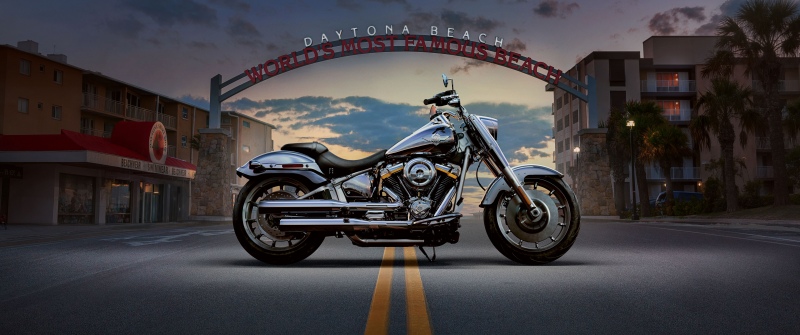 Harley-Davidson Fat Boy, Daytona Beach, 5K